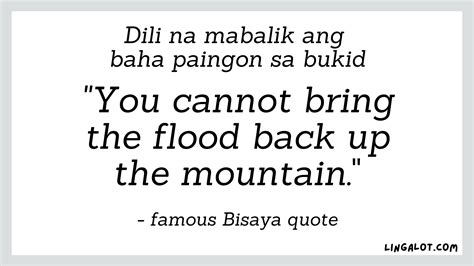 life quotes bisaya|Famous Bisaya Quotes & Bisaya Proverbs With English .